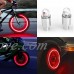 Quaanti 2pcs LED Tire Valve Stem Caps Neon Light Auto Accessories Bike Bicycle Car Auto Waterproof Youthful Cycling Exercise Flashlight (Red) - B07F3TR2FR